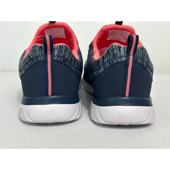 Athletic Works Women’s Bungee Slip On Sneaker in Navy - Sz 8 - Picture 4 of 7